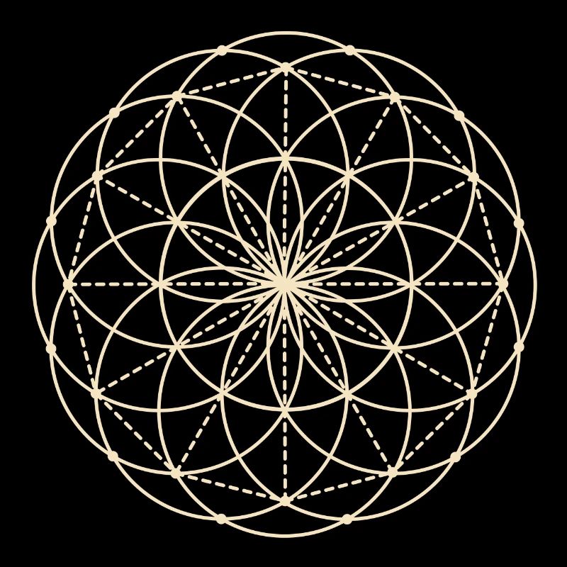 Sacred Geometry Flower