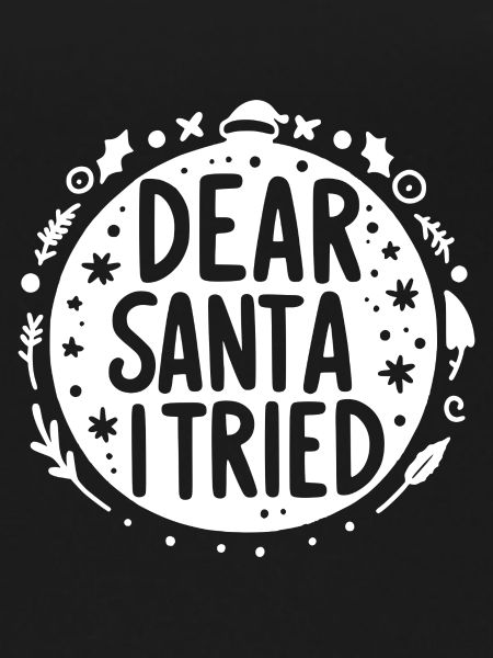 Dear Santa I Tried