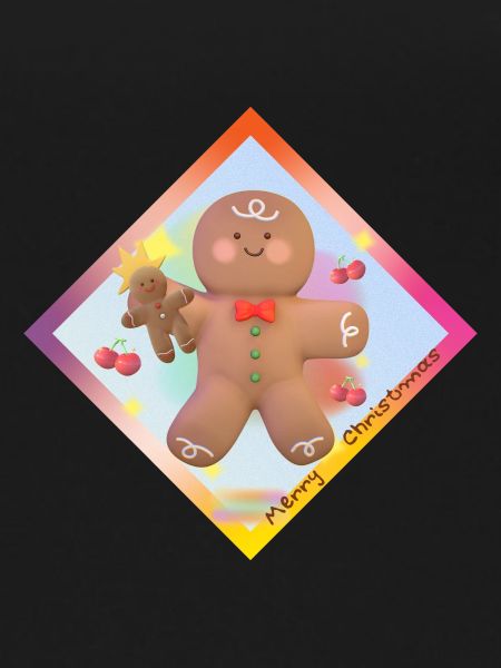 Cookie Merry Christmas White