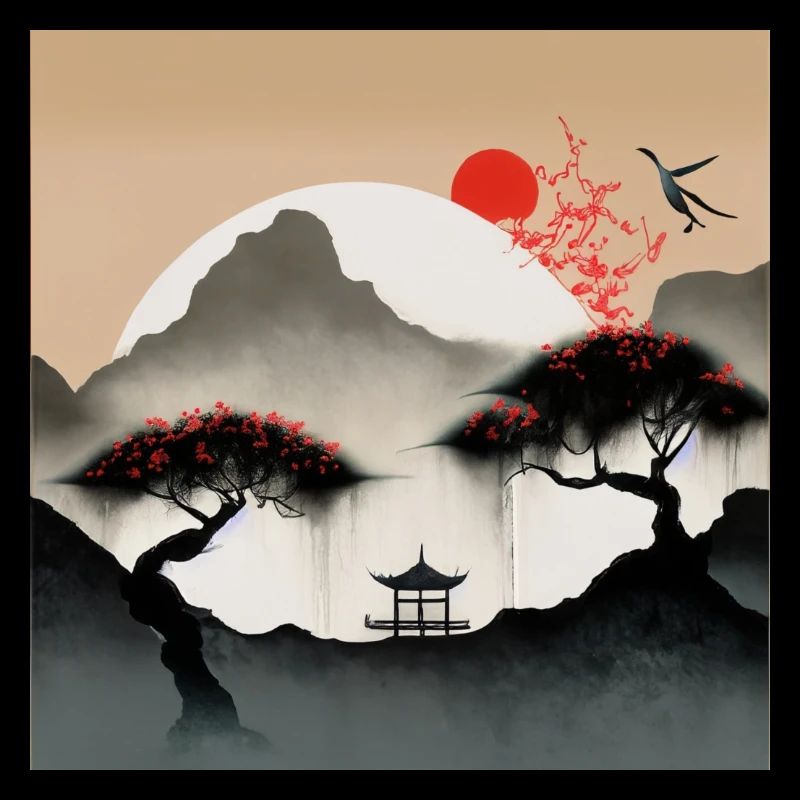 Paysage chinois