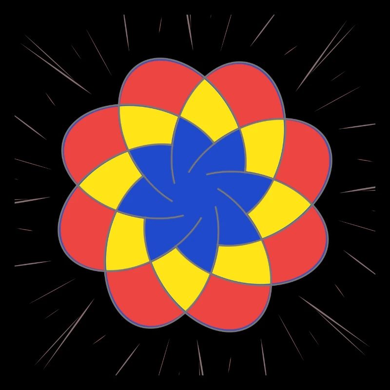 Abstrakte mit einen Mustern