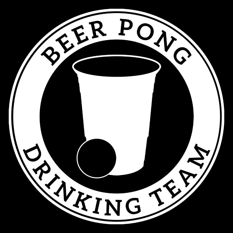 Équipe de buvage de beer pong
