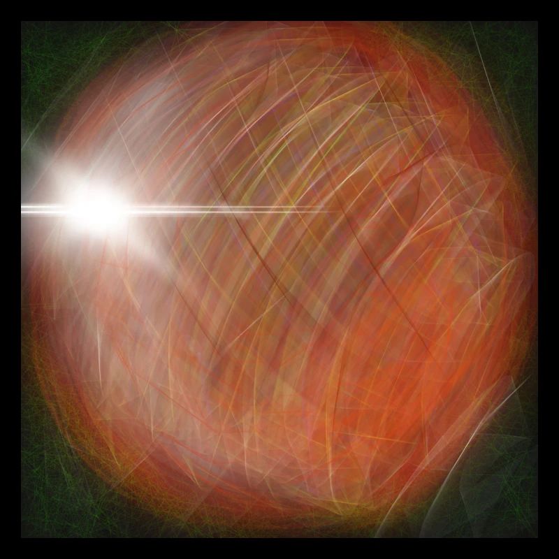 Kosmischer Apfel