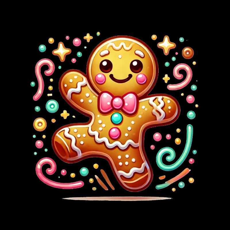 Gingerbread Man Gingerbread Christmas Cookies