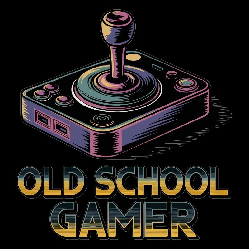 Old School Gamer – Joystick rétro