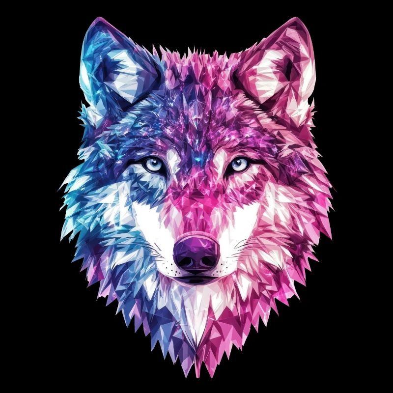Wolf Crystals Fantasy