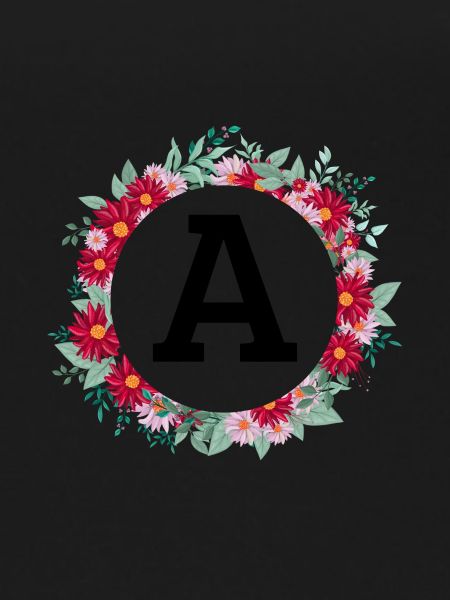 Floral Crown Letter