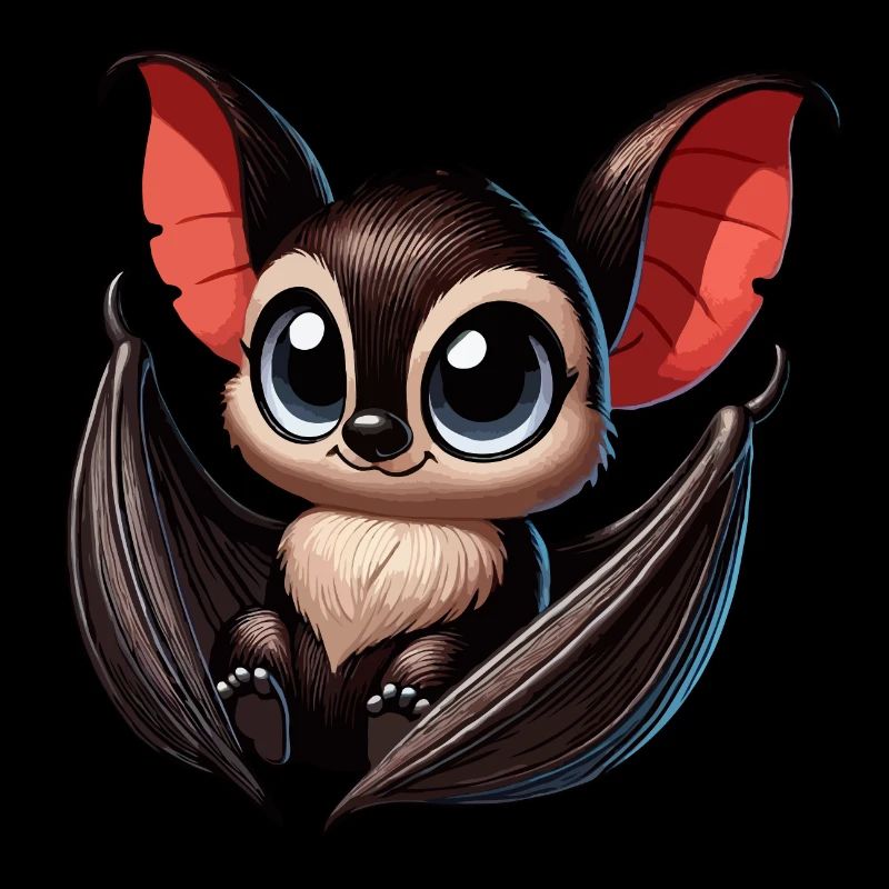 Fledermaus jung
