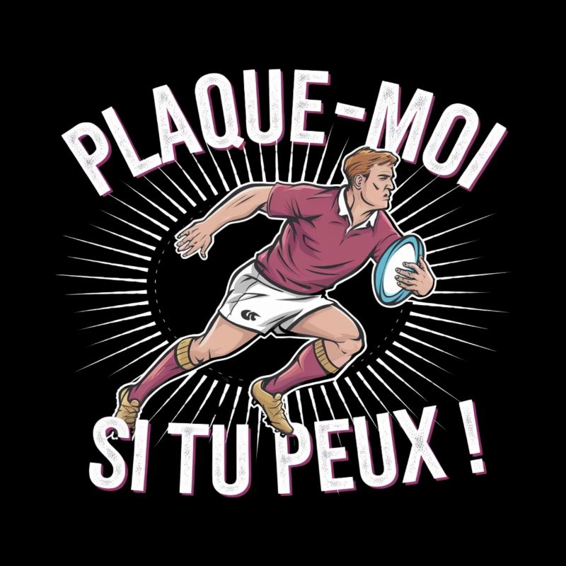 Rugby Plaque moi si tu peux