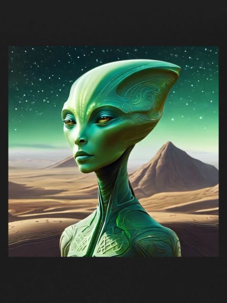 Green Alien