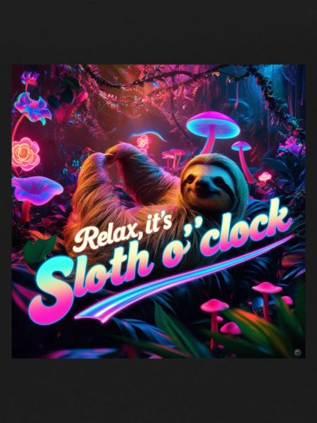 relax it’s sloth oclock