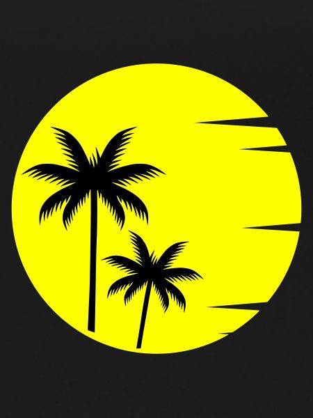 Sunset Palm Trees