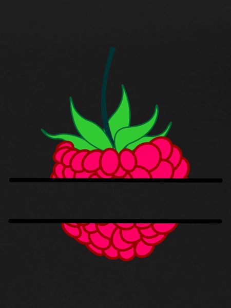 Bannière framboise