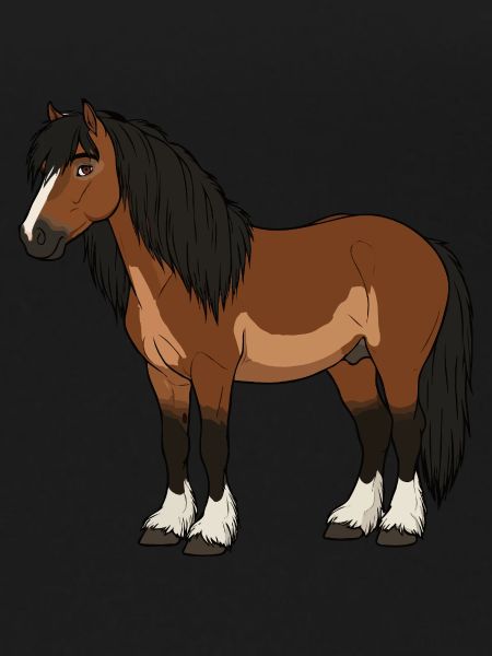Fell horse real
