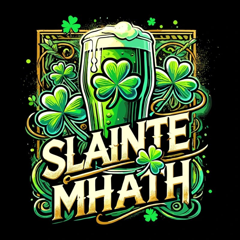 Cadeau de la Saint-Patrick Slainte Mhath Irlande