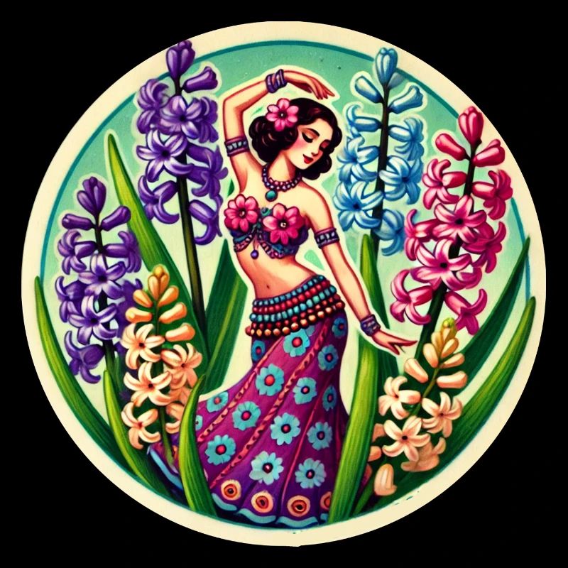Danseuse Fleur Ventre
