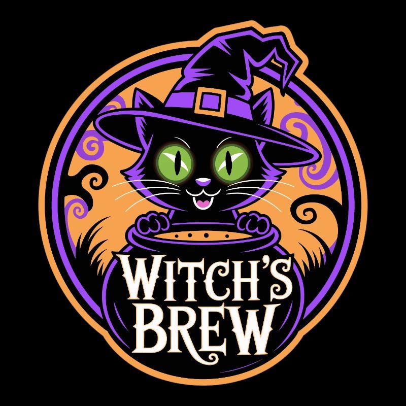 Witch's Brew – Mystic Witch Cat