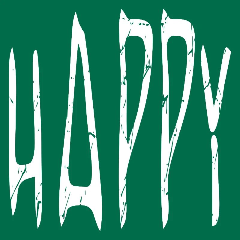 Joy Rough Typographic Pattern