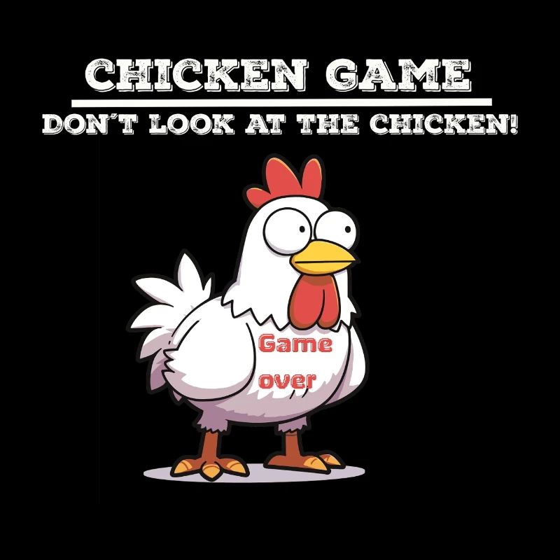 Jeu de poulet blanc