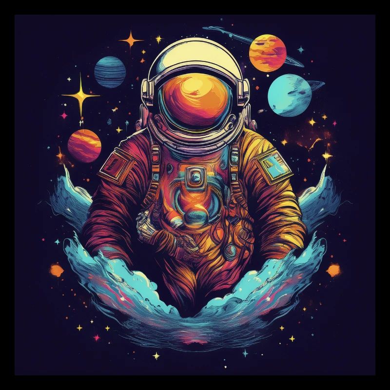 Astronaute dans l’espace