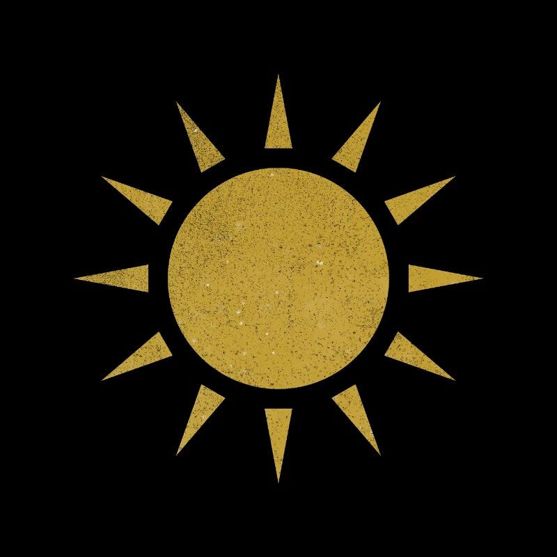 Bright Sun: Minimalist Solar Graphics