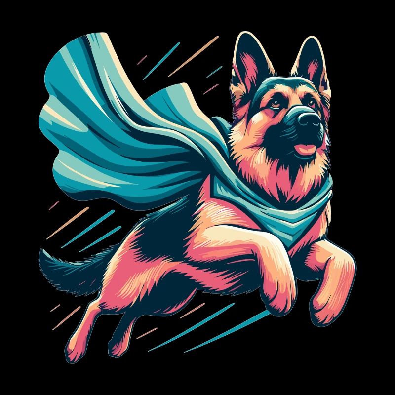 Super Hund Deutscher Schäferhund Geschenk