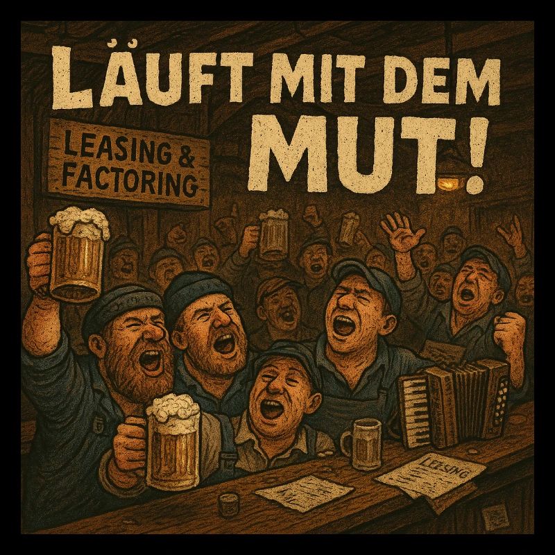 Leasing und Factoring läuft mit dem Mut!