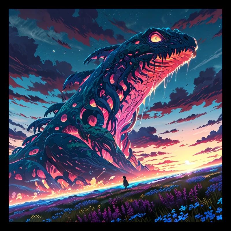 Leonardo Anime XL In a surreal lunar offbeat