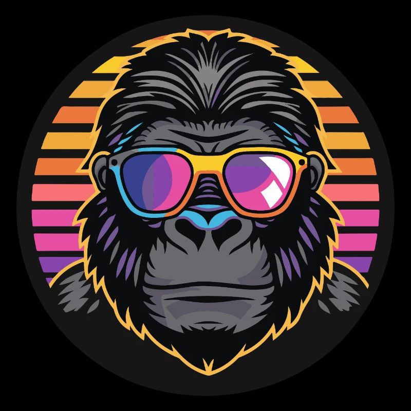 Gorille Bande Dessinée Cool