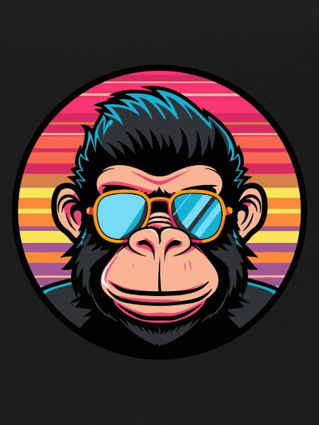 Singe Bande Dessinée Cool