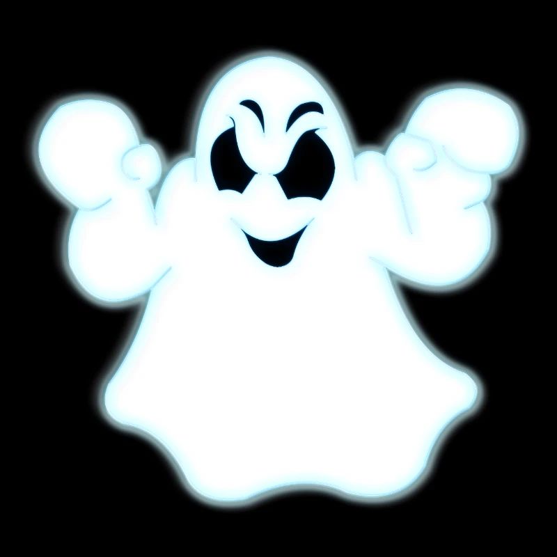 Glowing Halloween Ghost