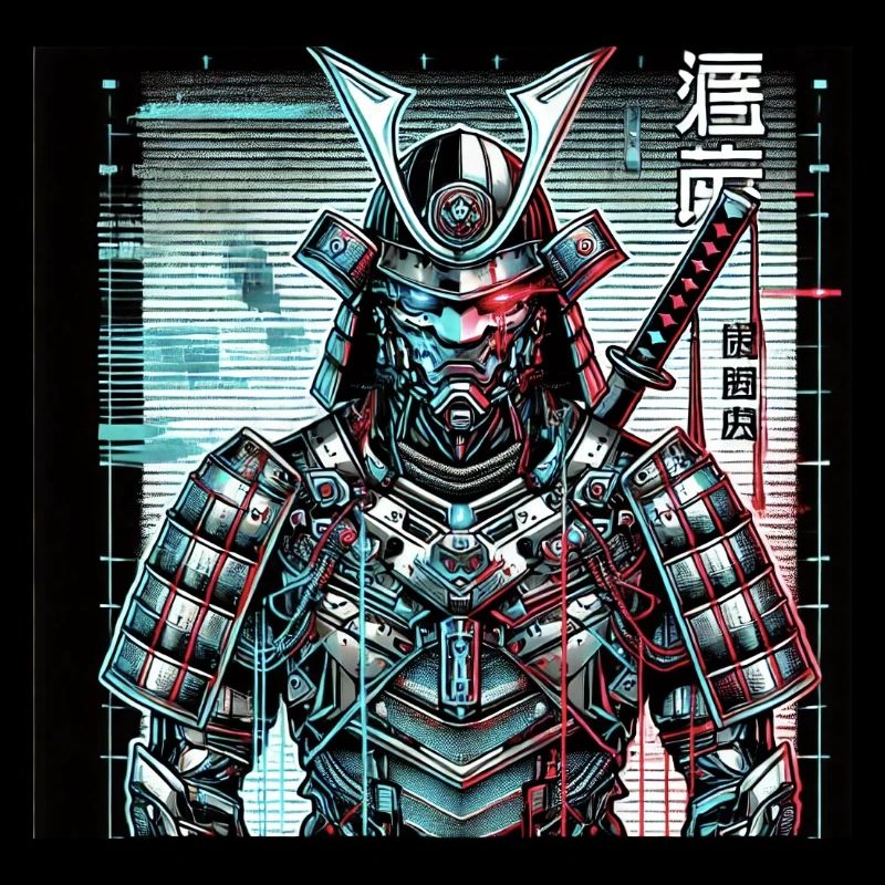 Cyberpunk Samurai – Neon Shadow