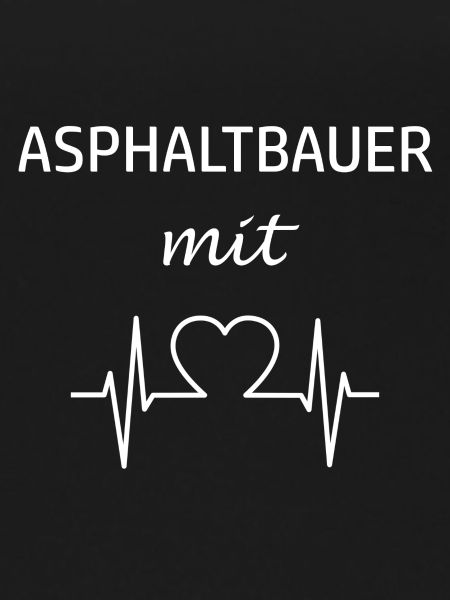Asphaltbauer Mit Herz