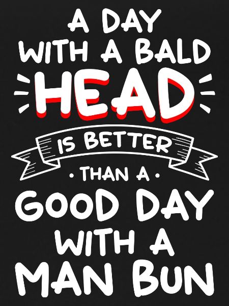 Hairstyle Bald beard