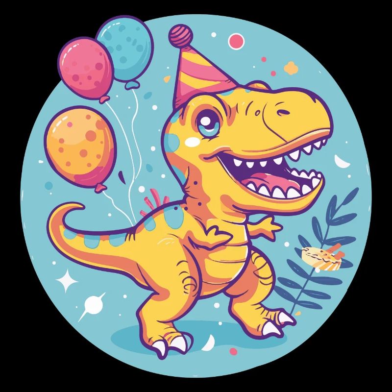 dinosaure t-rex anniversaire bébé