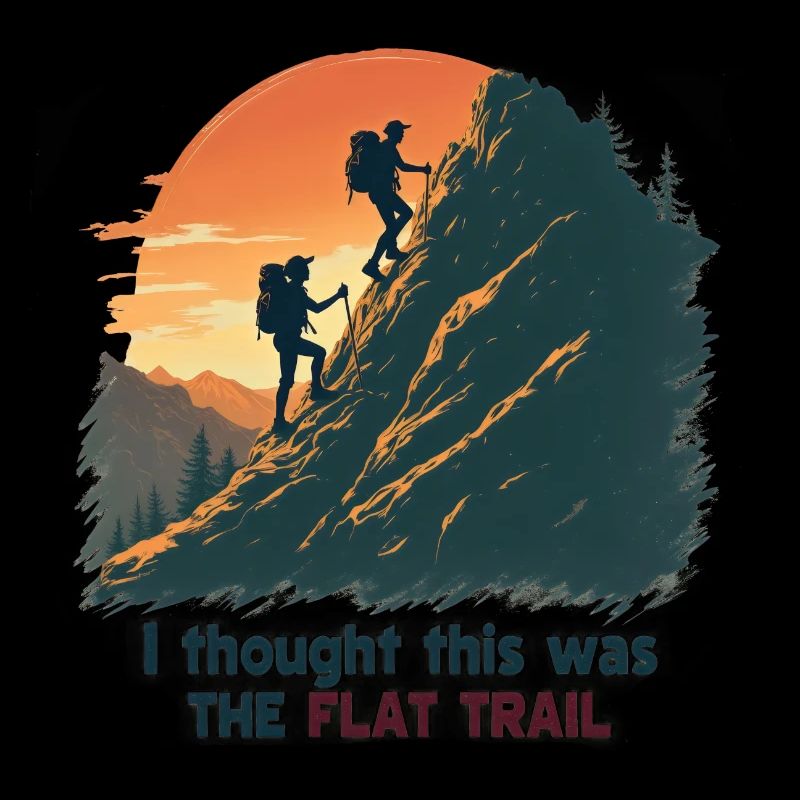 I thought this was the FLAT TRAIL - Wandern Berge