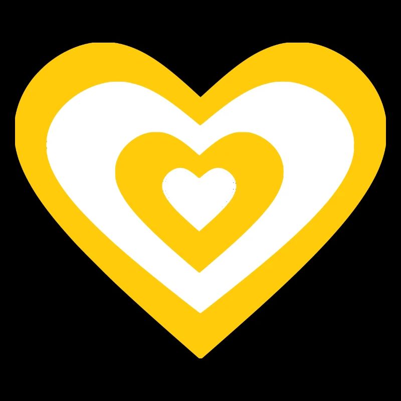 Valentine's Day Heart Yellow