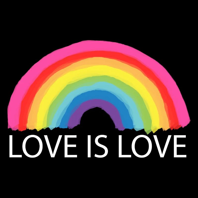 LOVE IS LOVE Lgbt Regenbogen gay pride queer csd