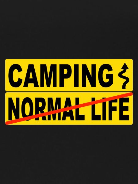 Camping normal life