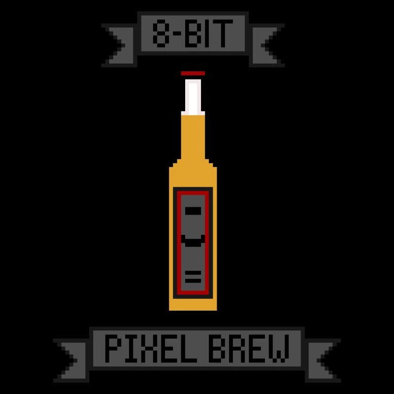 8-Bit Retro Pixel Beer