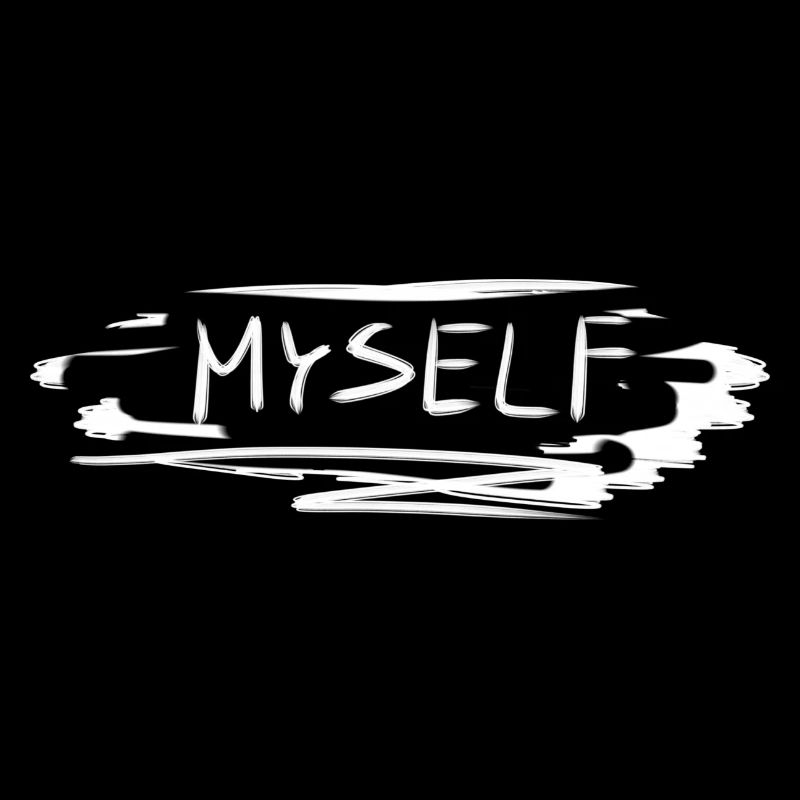 Stroke symbol shape I self-love myself proudly