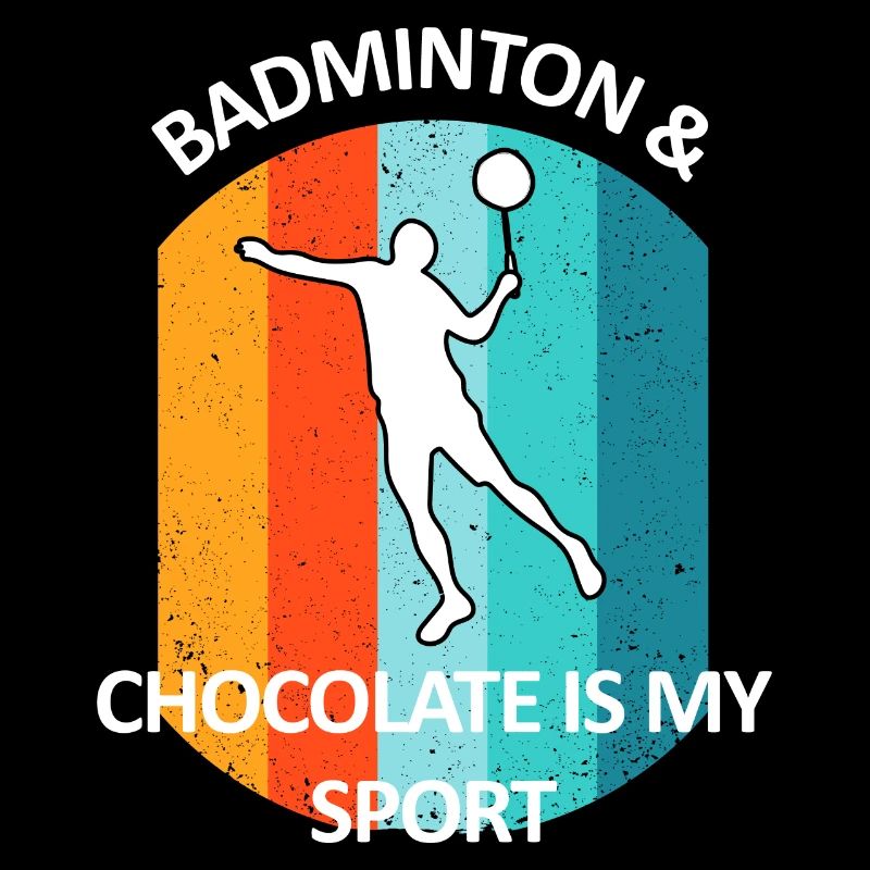 Badminton Badminton Badminton Player Chocolate