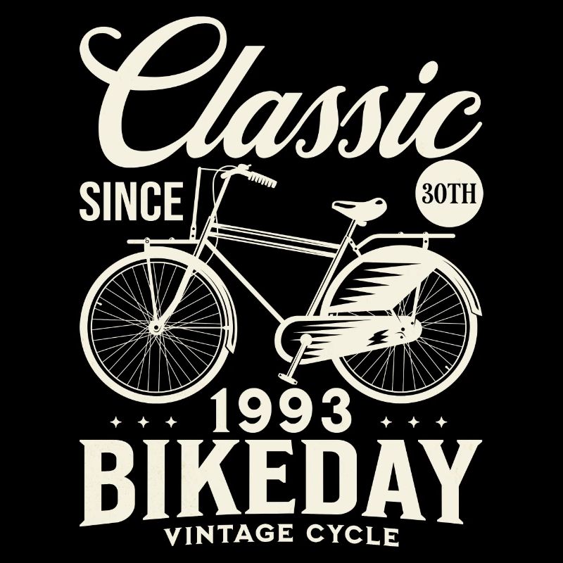Fan De Vélo 1993 30 Ans Anniversaire Cycliste