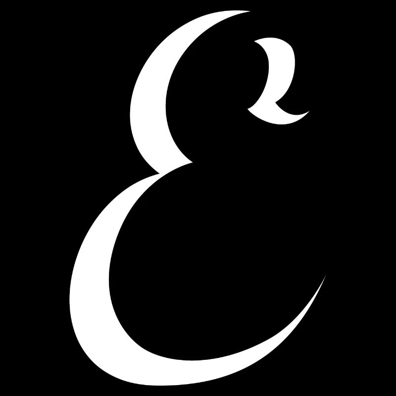 Letter E, name, the letter E