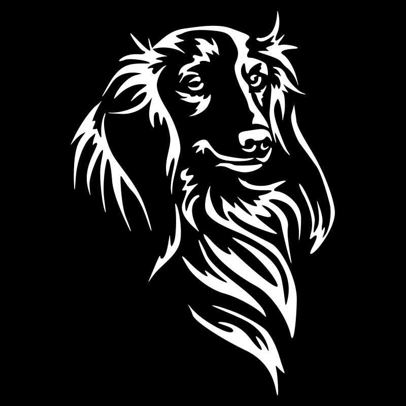 Tête de teckel « Black Edition »