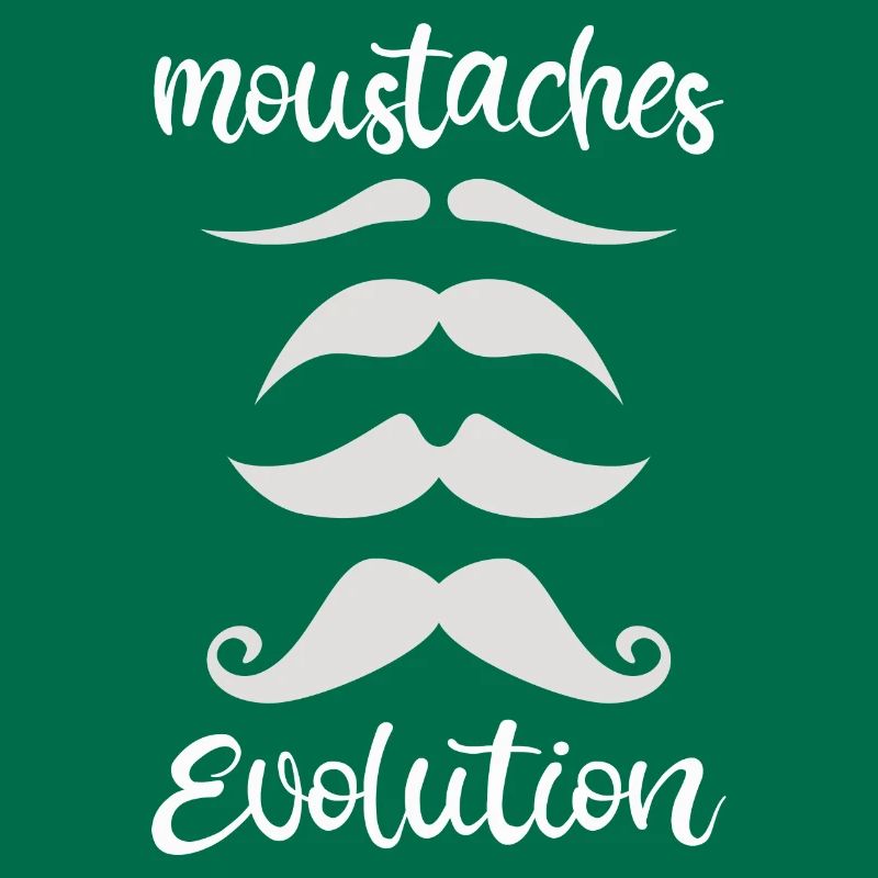 moustache évolution