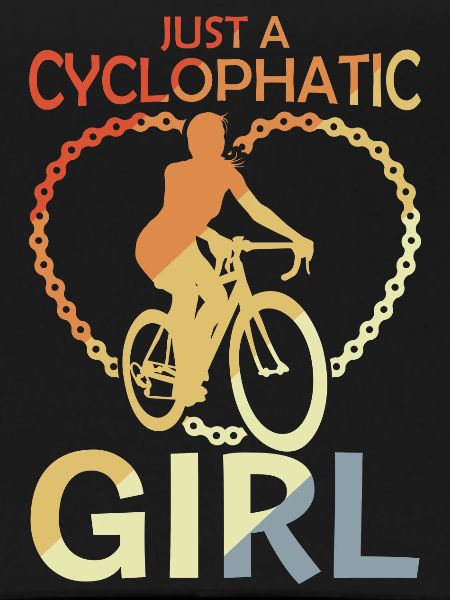Fille de vélo