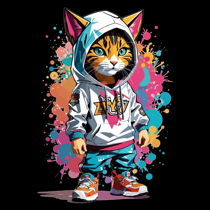 Graffiti Katze