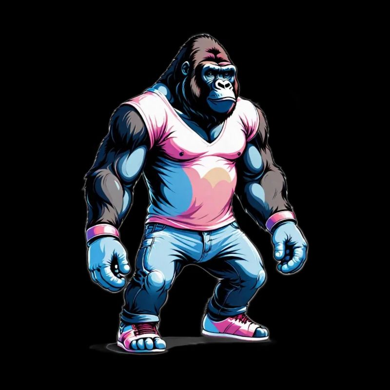 Boxe Boxeur Gorille