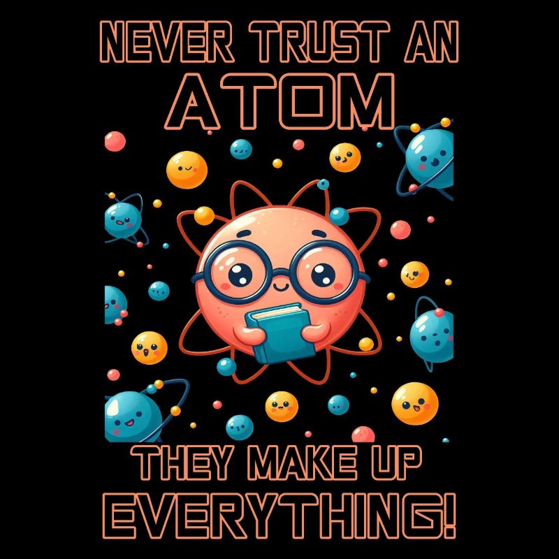 Never trust an Atom - they make up everything!